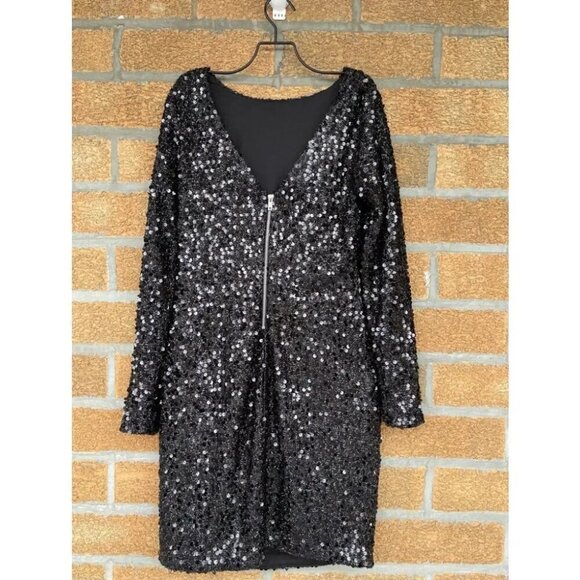 Warehouse London Sequin evening dress size 8 - Picture 6 of 14